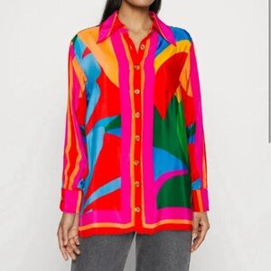 Farm Rio Button up blouse